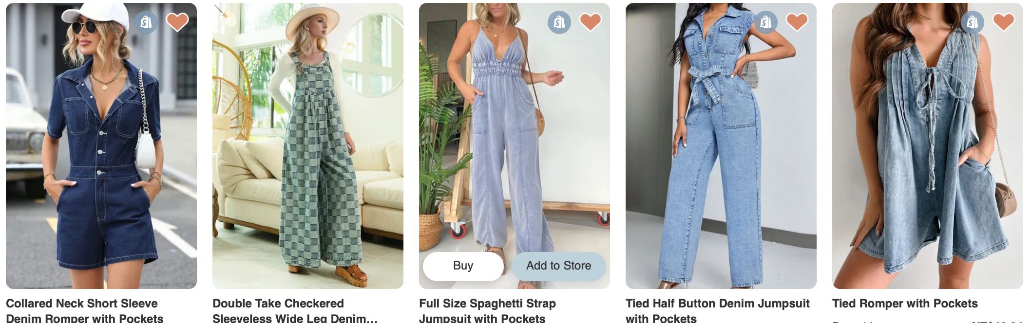  Denim Jumpsuits and Overalls 