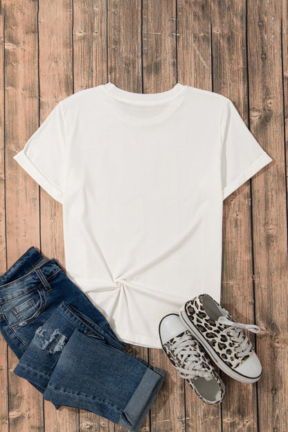 1776 Round Neck Short Sleeve T-Shirt | Trending Chic NZ