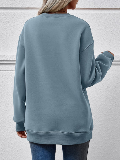 MERRY CHRISTMAS Dropped Shoulder Sweatshirt