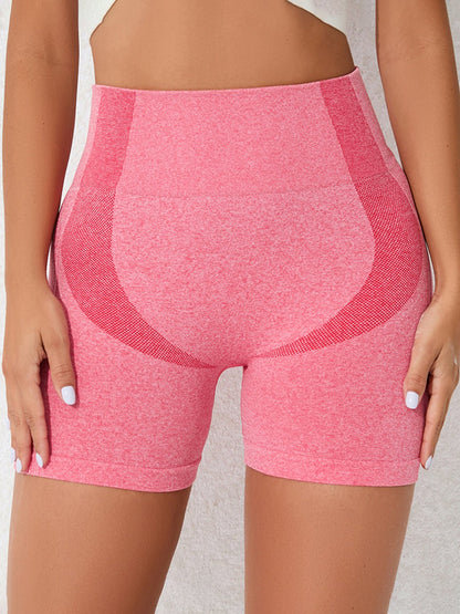 High Waist Active Shorts