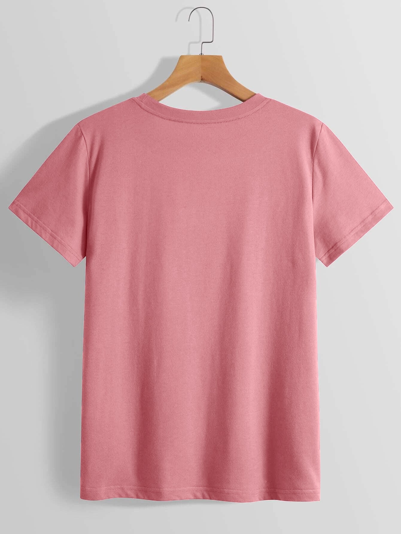 Lucky Clover Round Neck T-Shirt