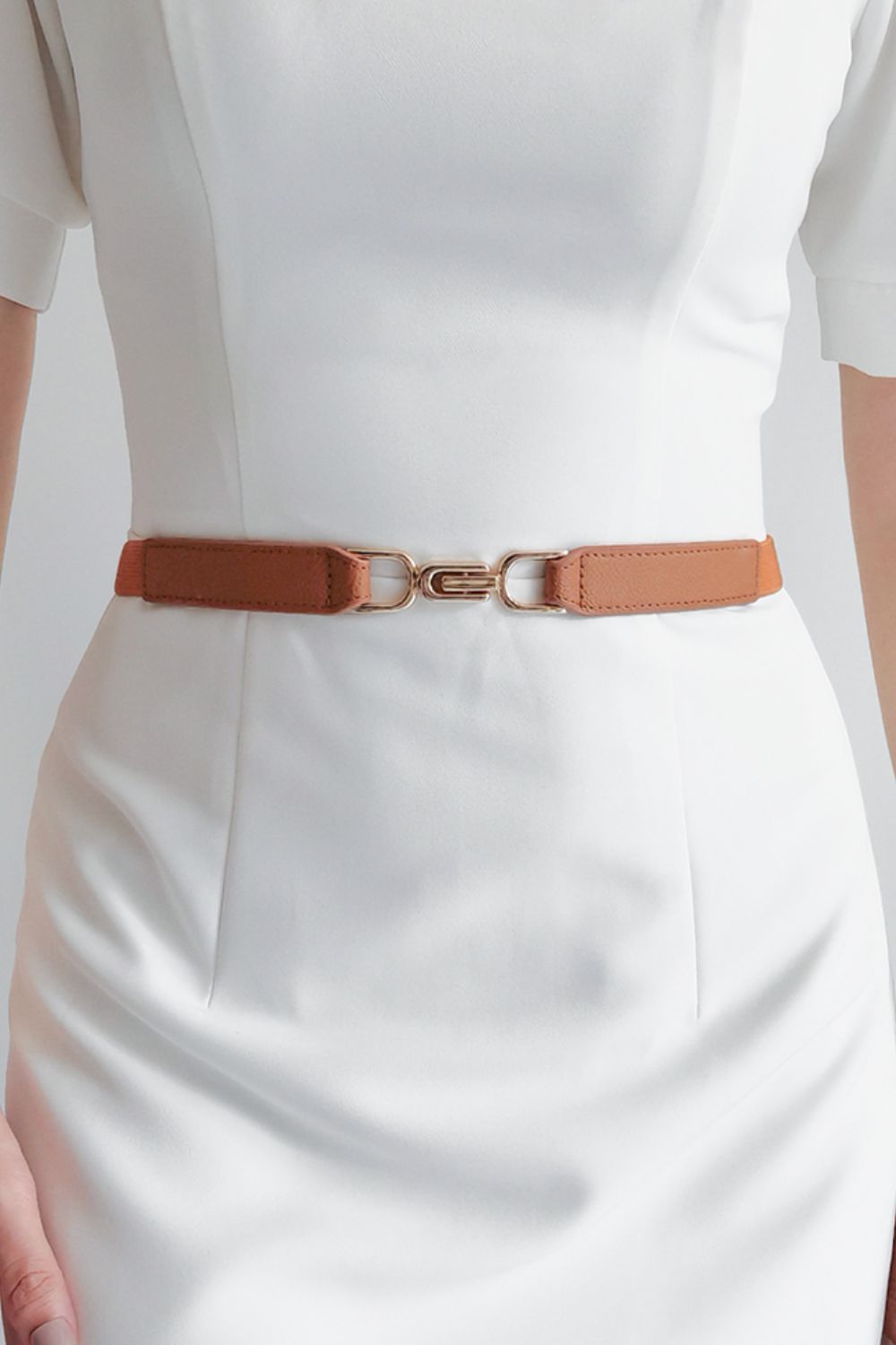 Alloy Buckle Elastic Belt | Trending Chic NZ