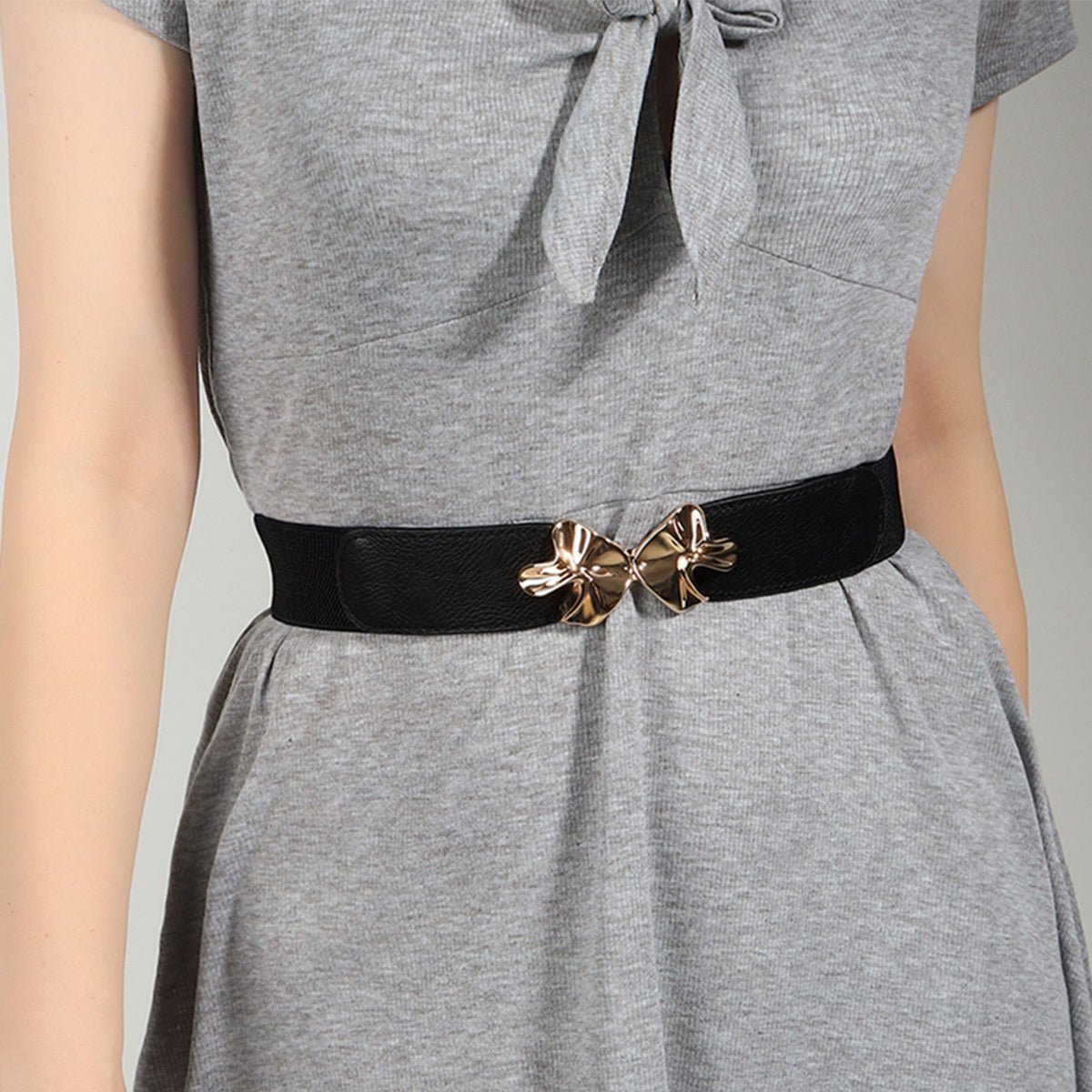 Alloy Buckle Elastic Belt | Trending Chic NZ