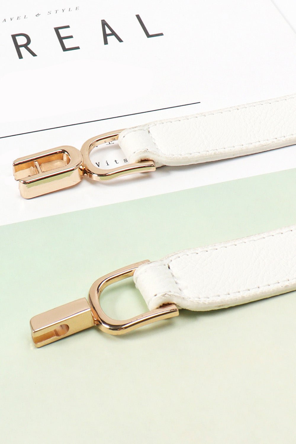 Alloy Buckle Elastic Belt | Trending Chic NZ