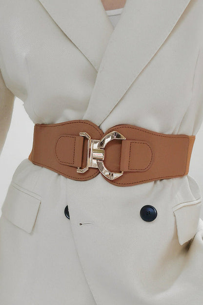 Alloy Buckle Elastic Belt | Trending Chic NZ