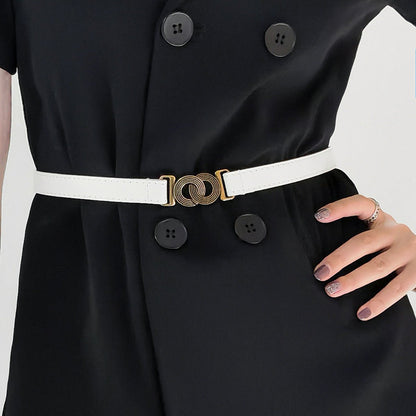 Alloy Buckle PU Belt | Trending Chic NZ