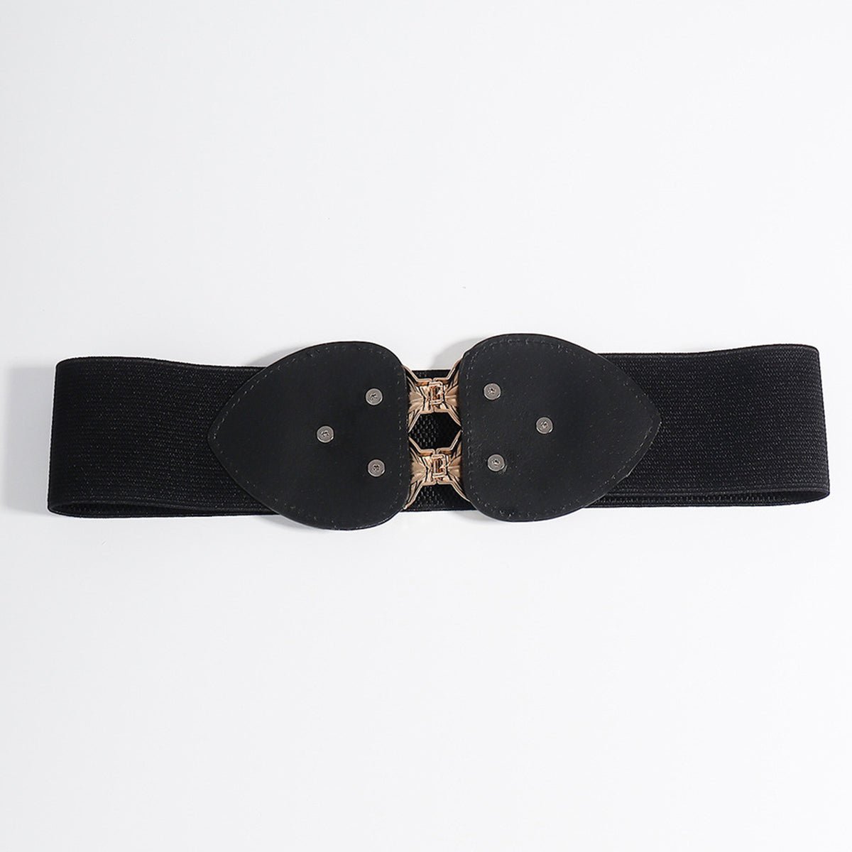 Alloy Leaf Buckle Elastic Belt | Trending Chic NZ