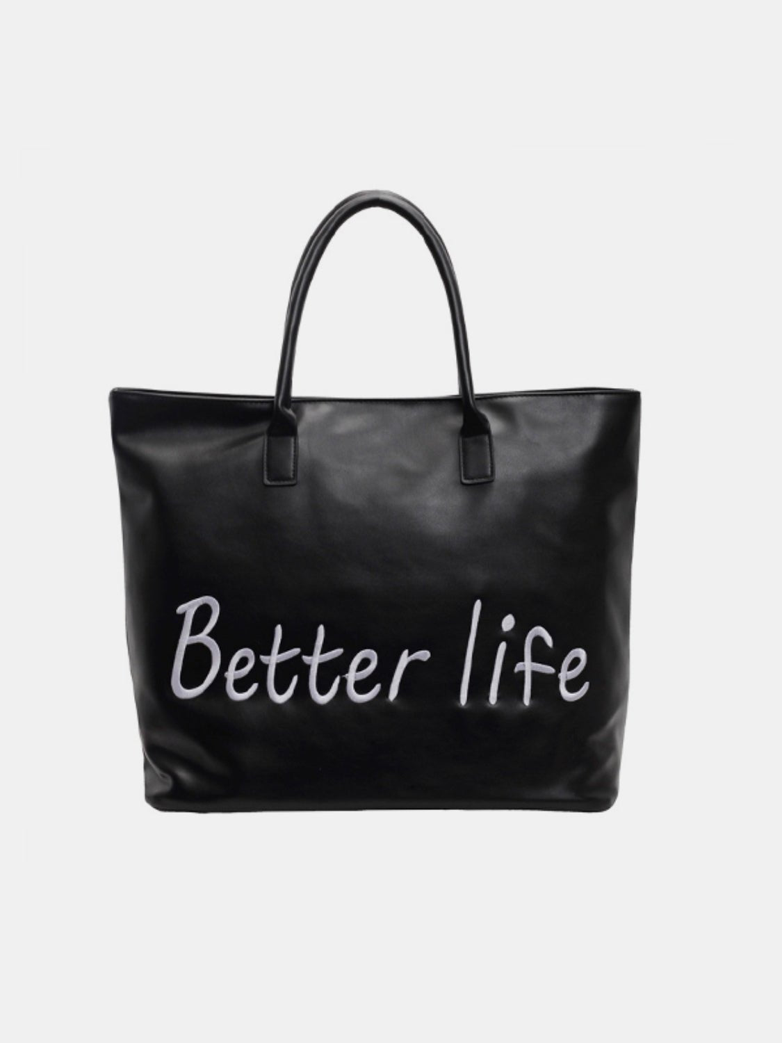 BETTER LIFE PU Leather Tote Bag | Trending Chic NZ