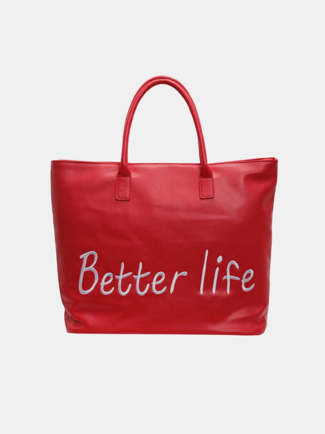 BETTER LIFE PU Leather Tote Bag | Trending Chic NZ