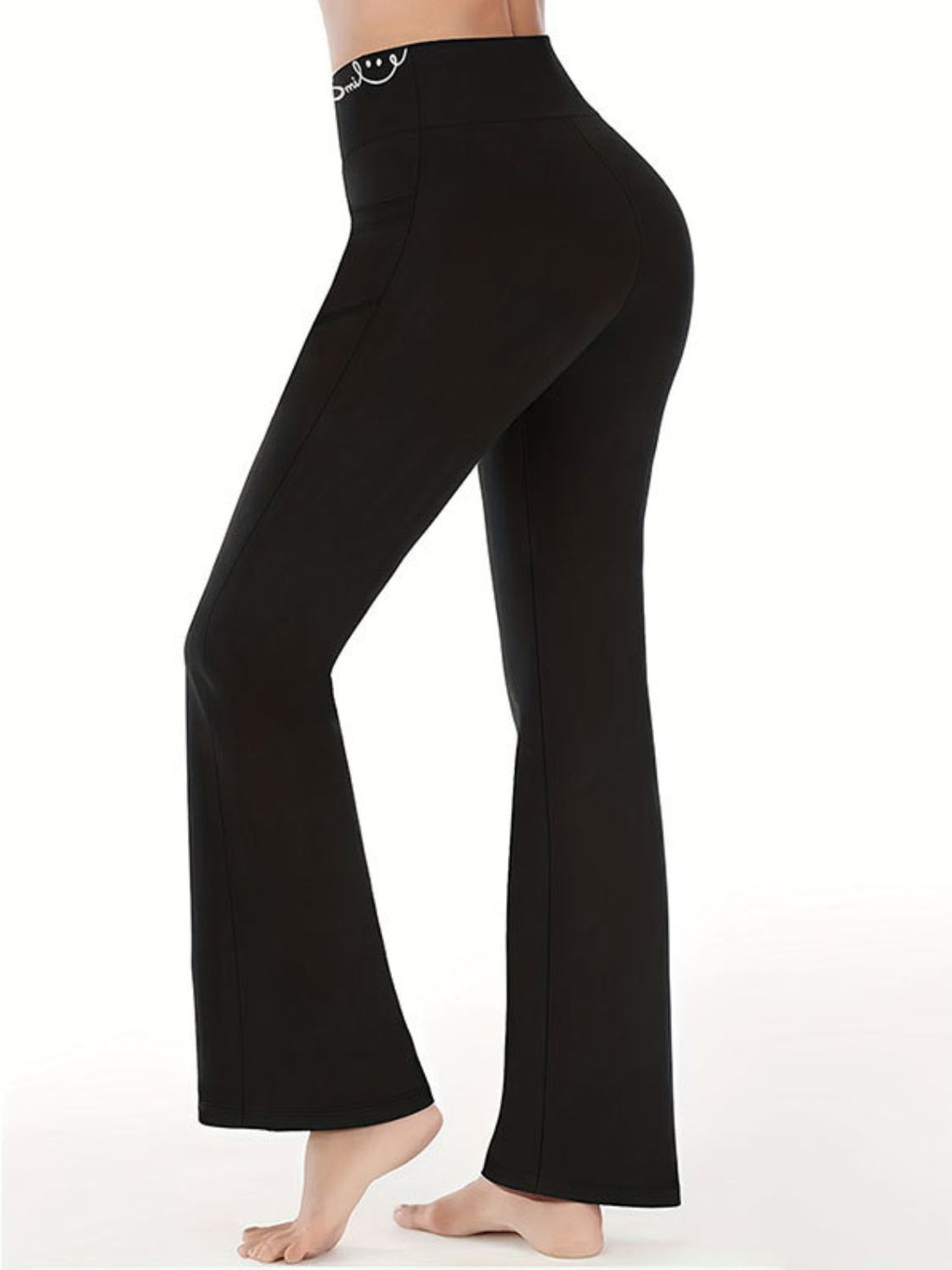 Bootcut High Rise Pants with Pockets | Trending Chic NZ