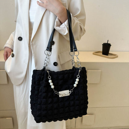 Bubble Textured Tote Bag | Trending Chic NZ