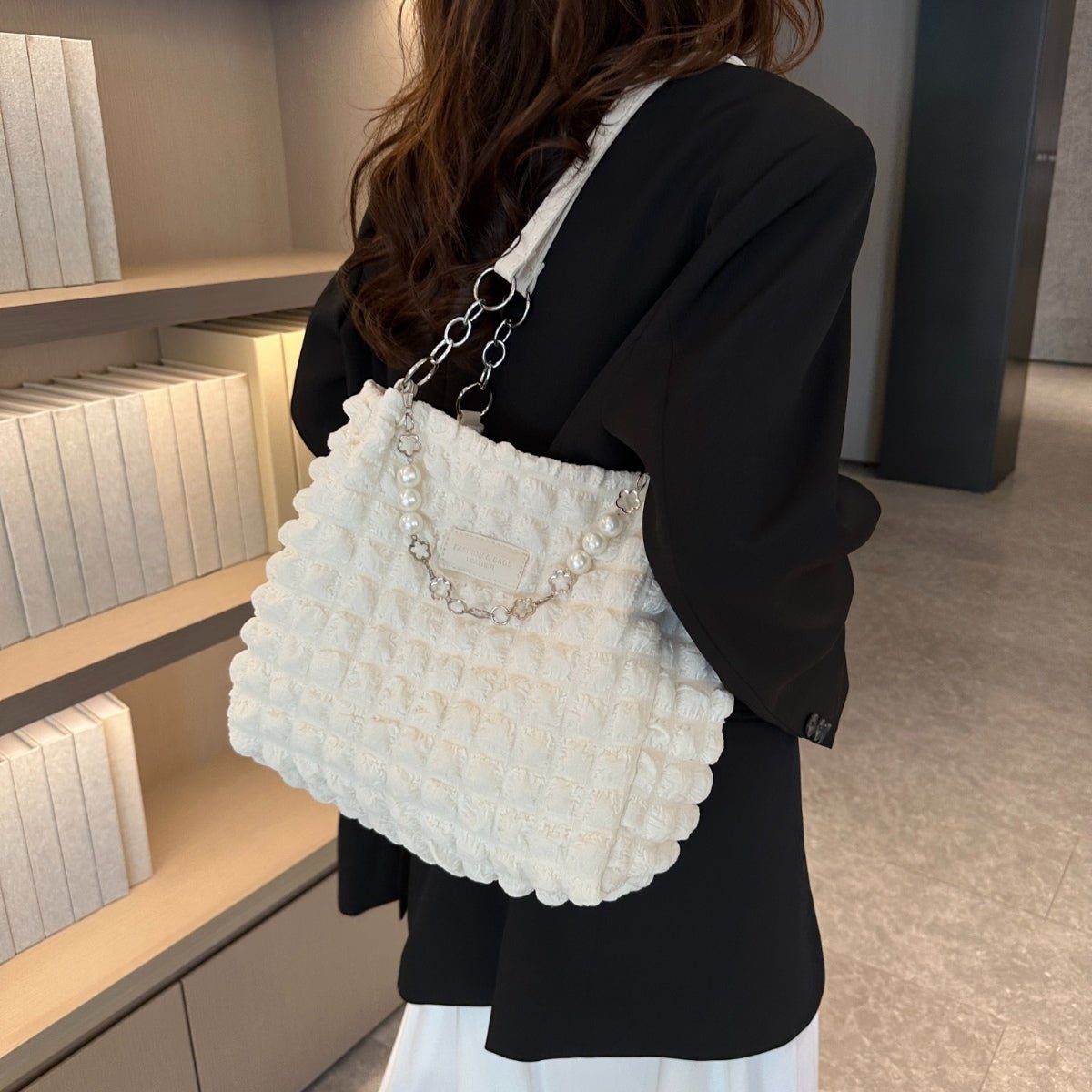 Bubble Textured Tote Bag | Trending Chic NZ