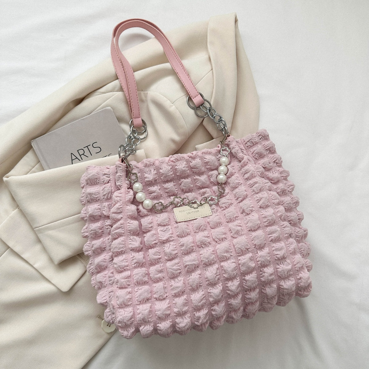 Bubble Textured Tote Bag | Trending Chic NZ