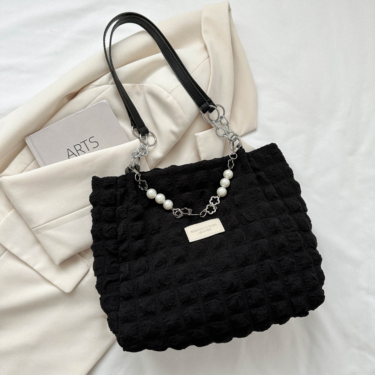 Bubble Textured Tote Bag | Trending Chic NZ