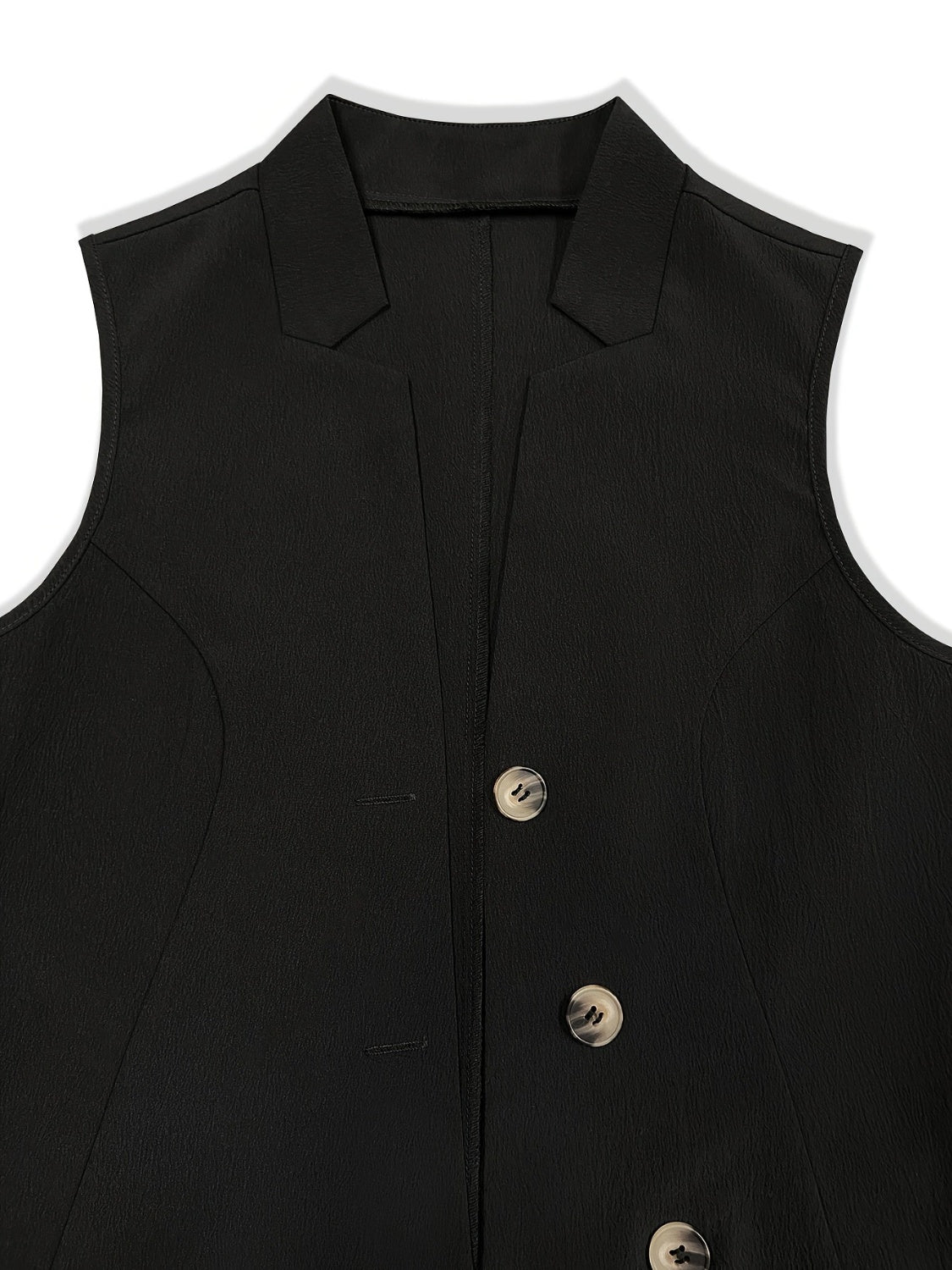 Button Up Surplice Vest | Trending Chic NZ