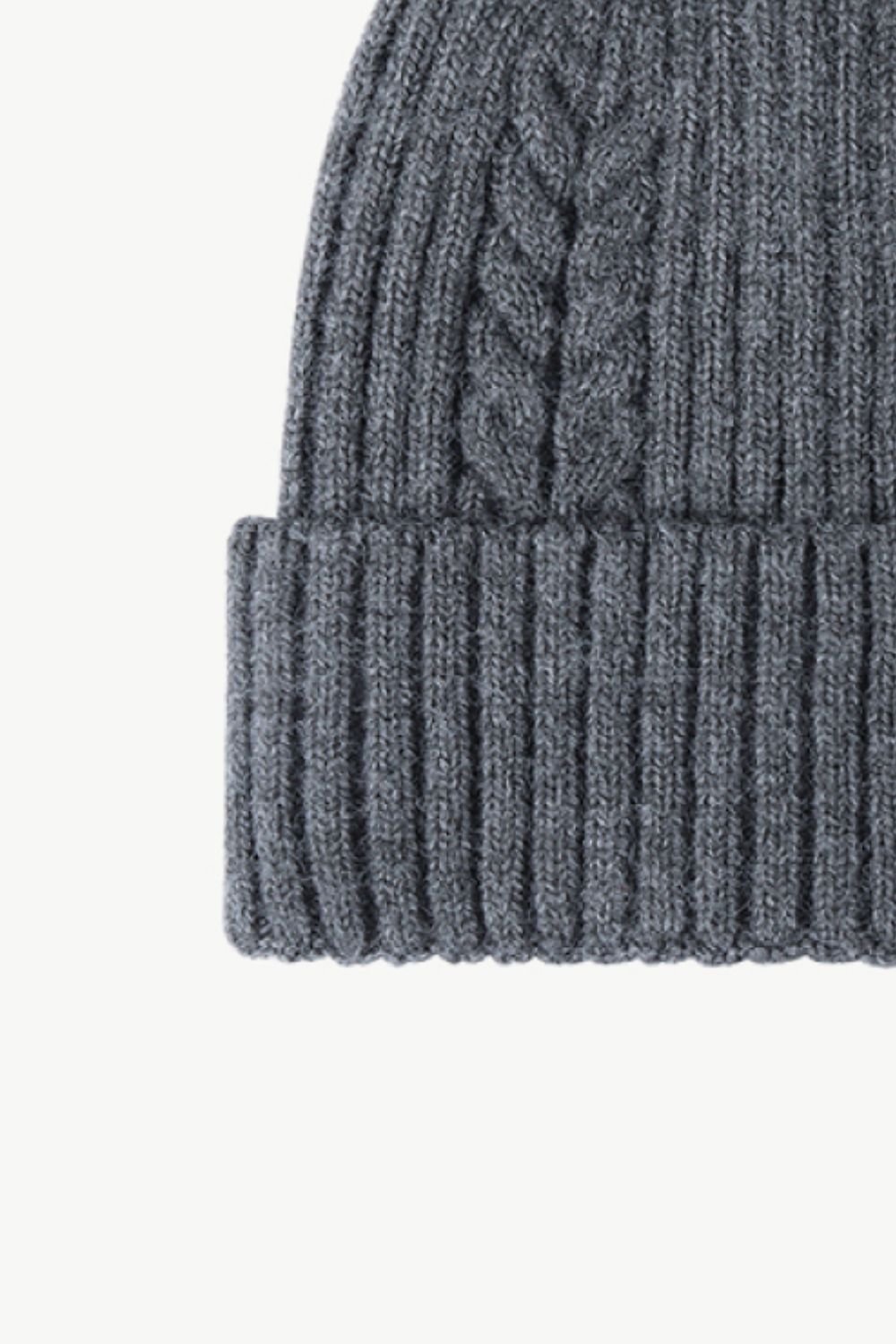 Cable - Knit Cuff Beanie | Trending Chic NZ