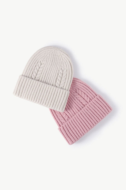 Cable - Knit Cuff Beanie | Trending Chic NZ