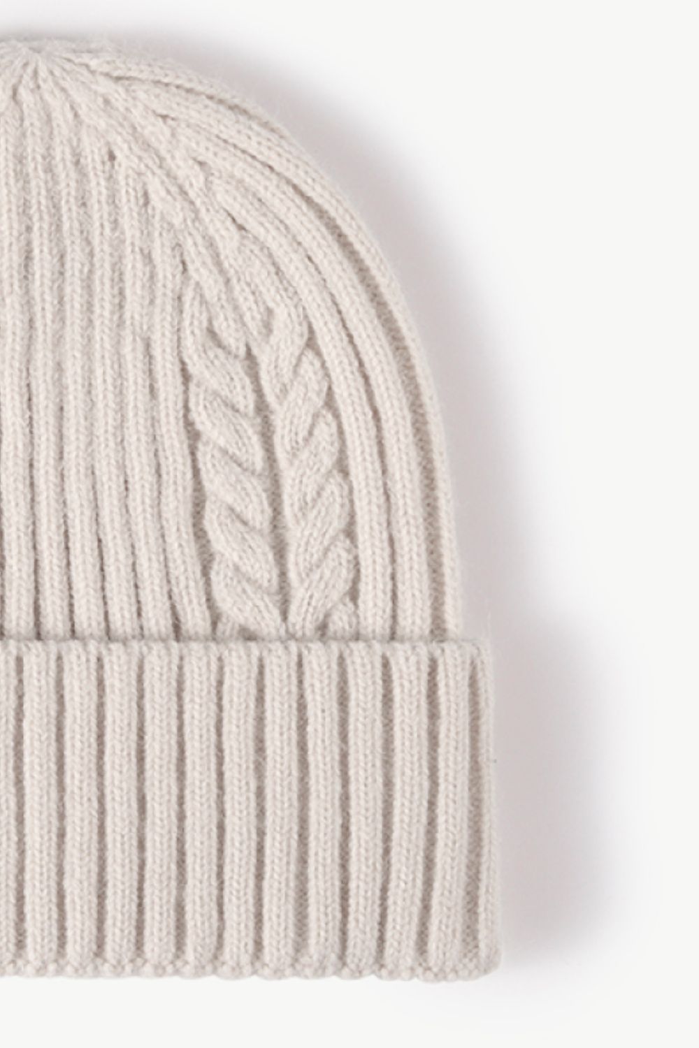 Cable - Knit Cuff Beanie | Trending Chic NZ