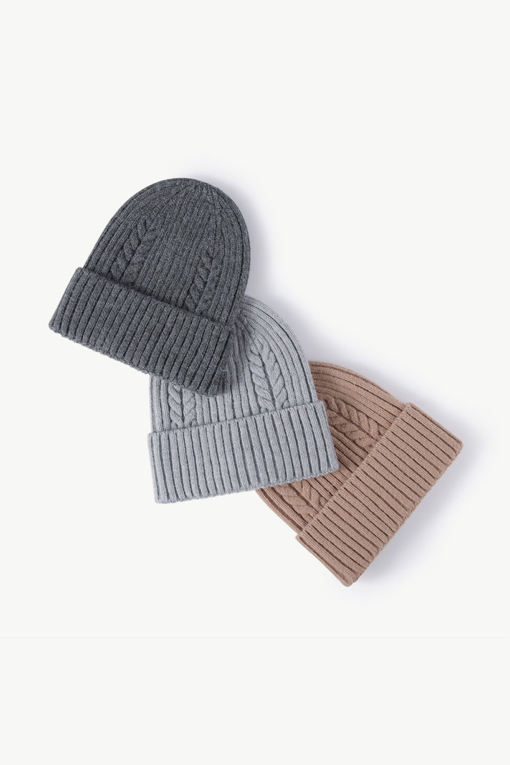 Cable - Knit Cuff Beanie | Trending Chic NZ