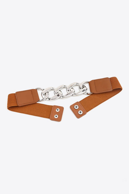 Chain Detail Elastic Belt | Trending Chic NZ