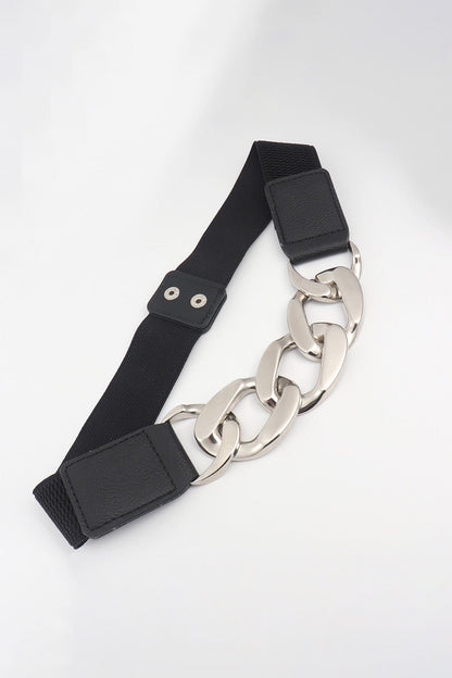 Chain Detail Elastic Belt | Trending Chic NZ