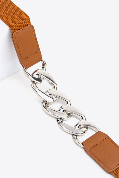 Chain Detail Elastic Belt | Trending Chic NZ