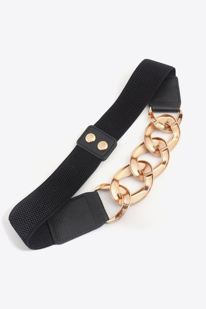 Chain Detail Elastic Belt | Trending Chic NZ