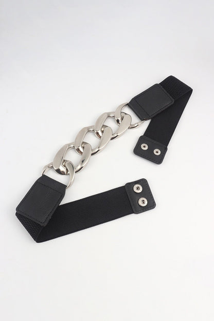 Chain Detail Elastic Belt | Trending Chic NZ