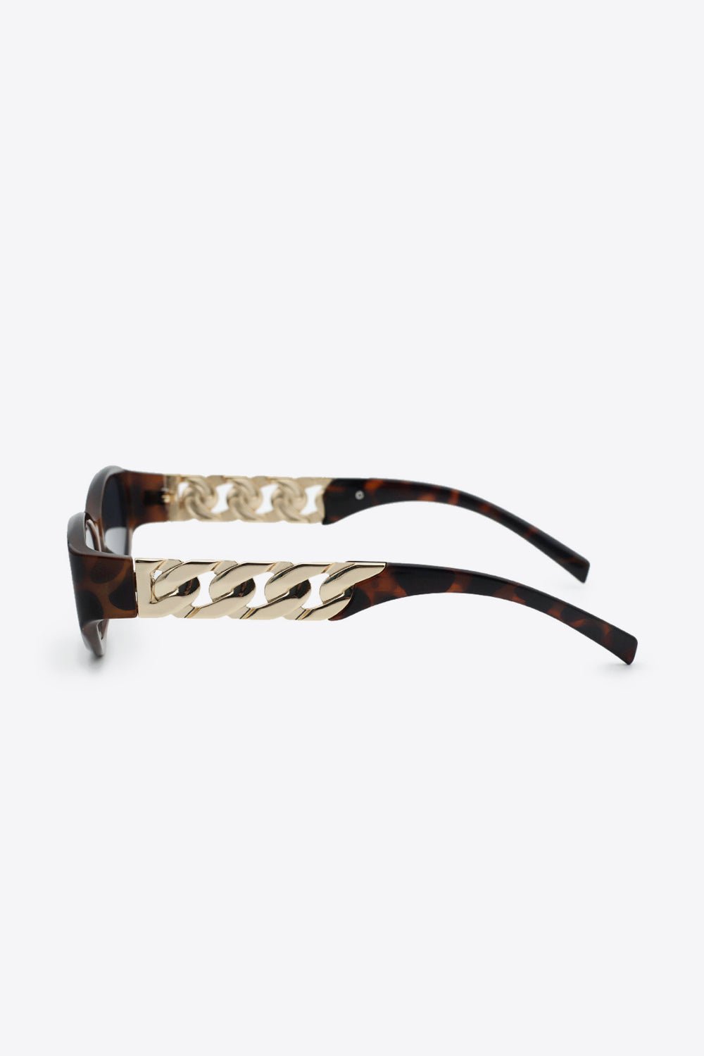 Chain Detail Temple Cat Eye Sunglasses | Trending Chic NZ