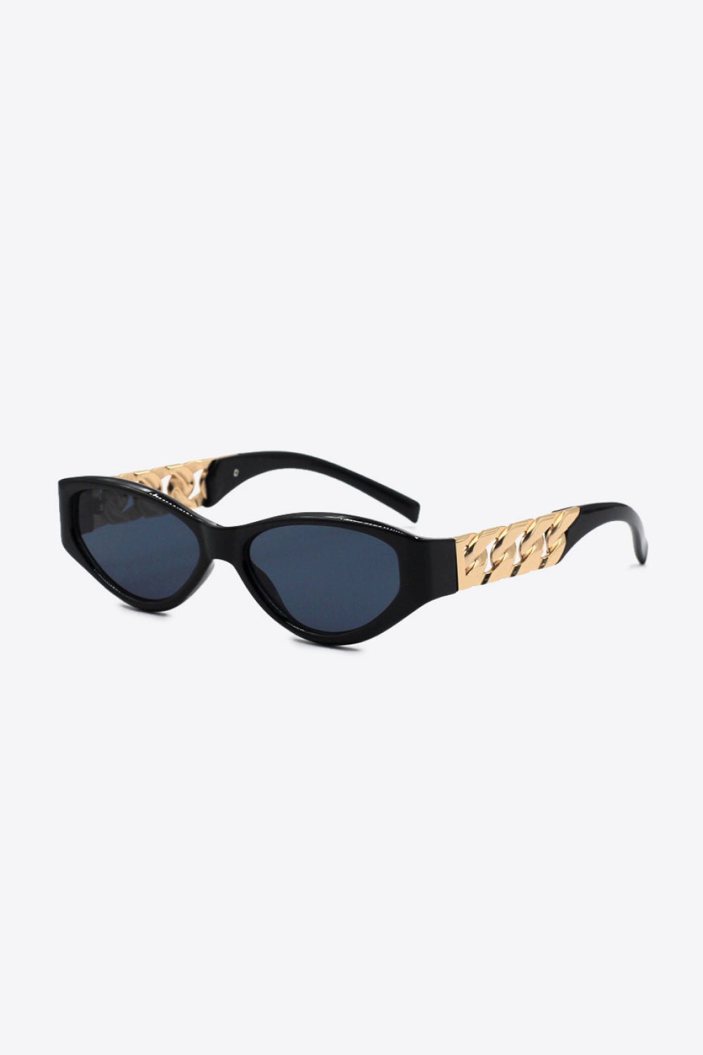 Chain Detail Temple Cat Eye Sunglasses | Trending Chic NZ