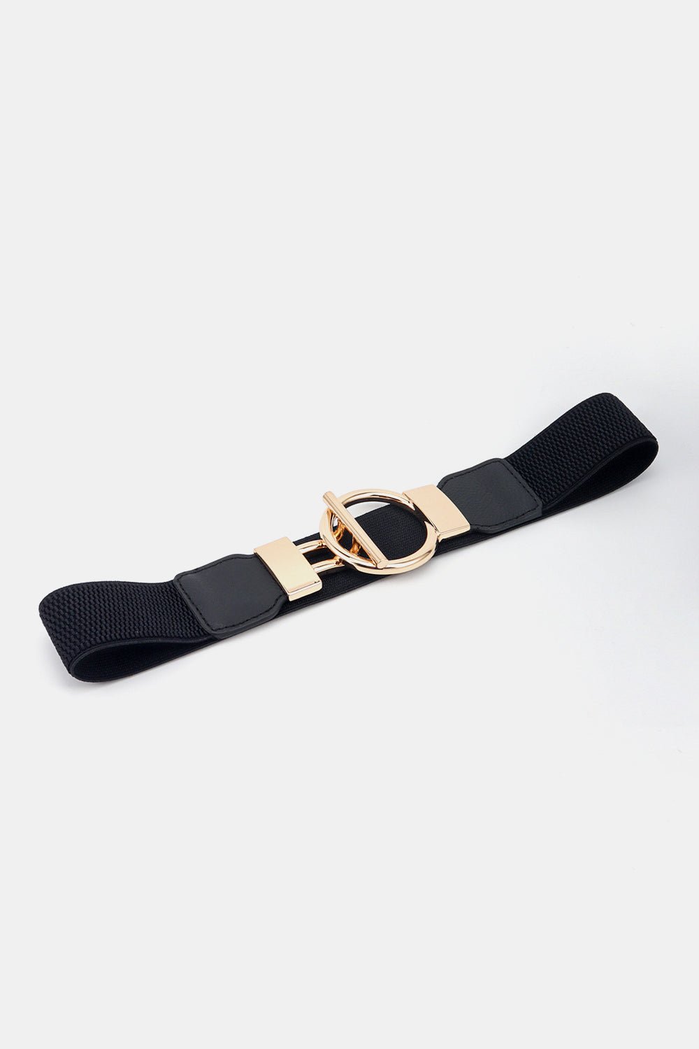 Circle Shape Buckle Zinc Alloy Buckle PU Leather Belt | Trending Chic NZ