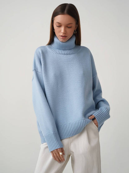 Turtleneck Long Sleeve Sweater