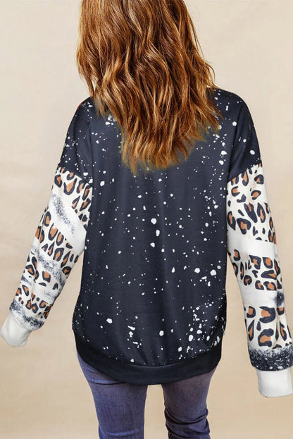 Pumpkin Graphic Long Sleeve Sweatshirt