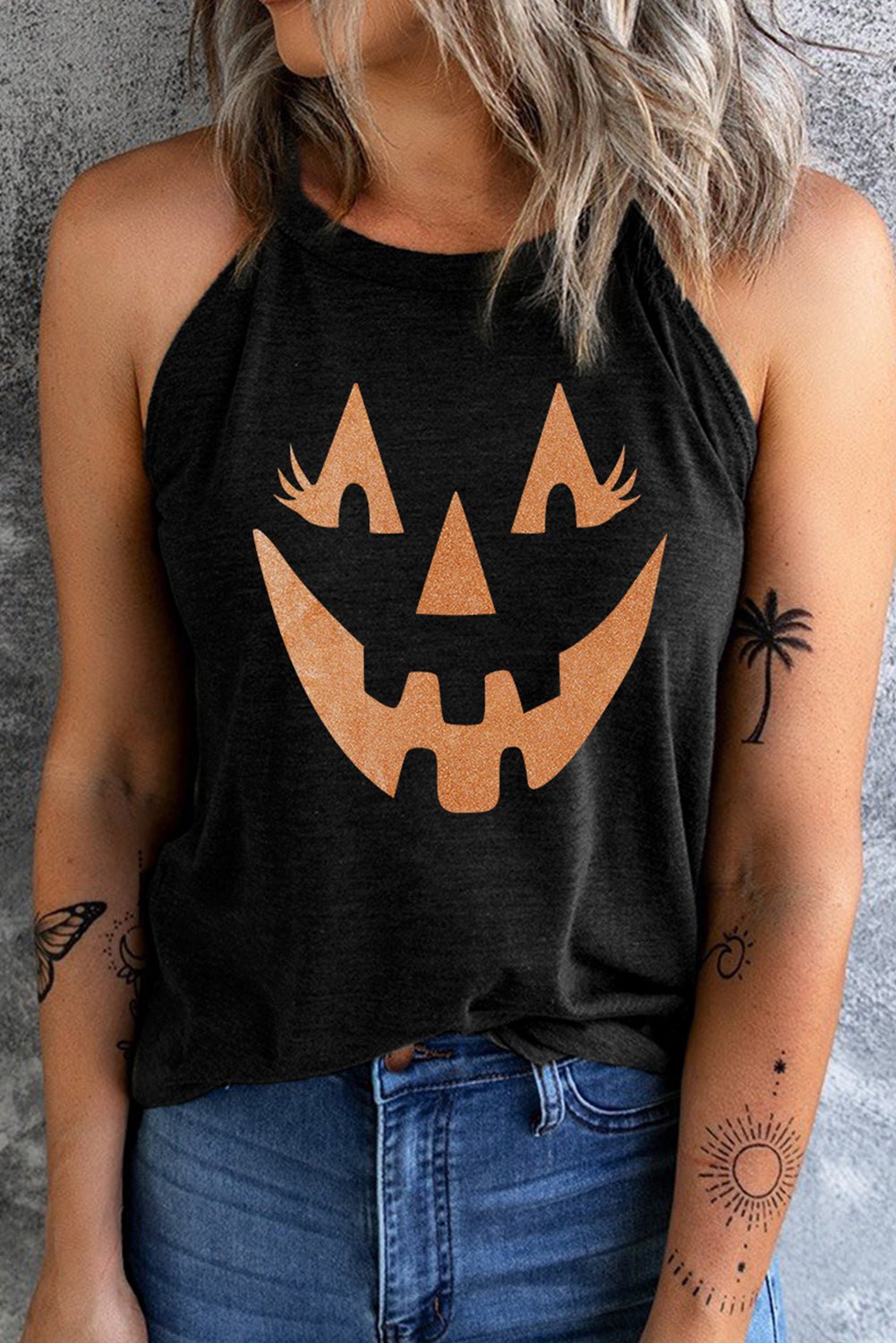 Round Neck Jack-O&